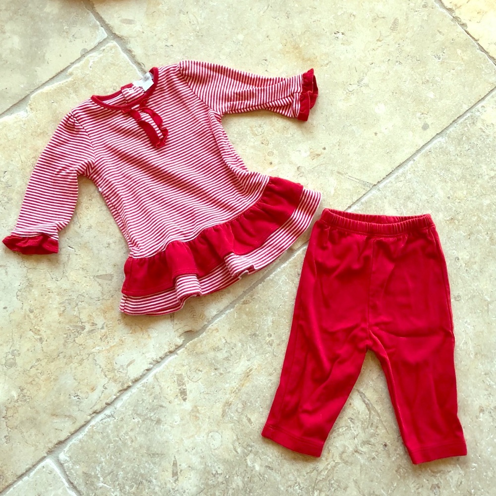 Kissy kissy matching top and pants